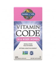 Vitamin Code RAW Women 50 - pro ženy po padesátce - 240 kapslí